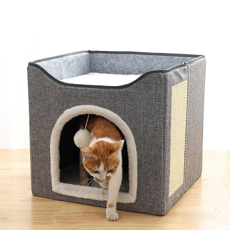 TrustiTails FoldNest Foldable Cat House