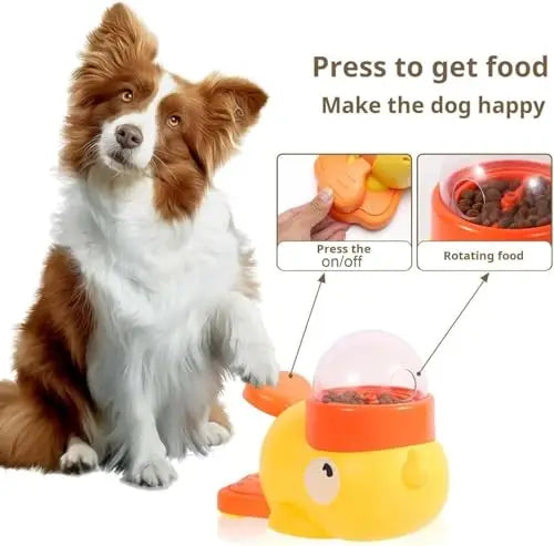 TrustiTails QuackQuest Duck Treat Puzzle Toy
