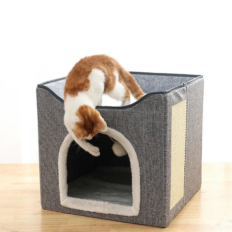 TrustiTails FoldNest Foldable Cat House