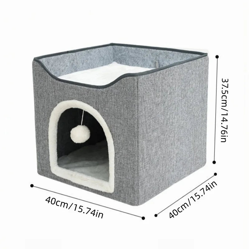 TrustiTails FoldNest Foldable Cat House