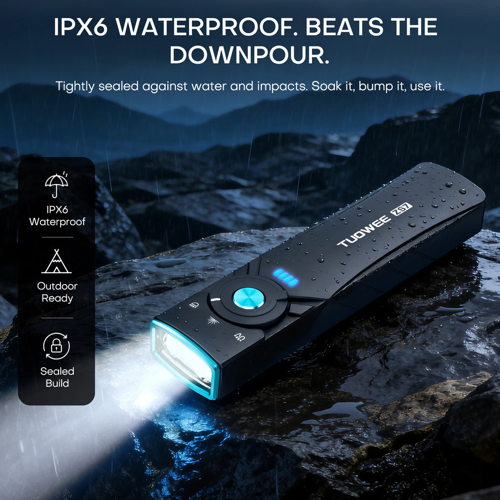 1500 Lumens Multifunctional EDC Flashlight IPX6 Waterproof 3 Light Sources White Light 365nm UV Light Green Laser Beam Magnetic Base Rechargeable Pocket Torch for Car Repair Pet Stain Detection Camping Presentation