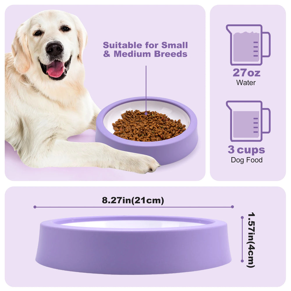 TrustiTails SlowBite Maze Slow Feeder Bowl