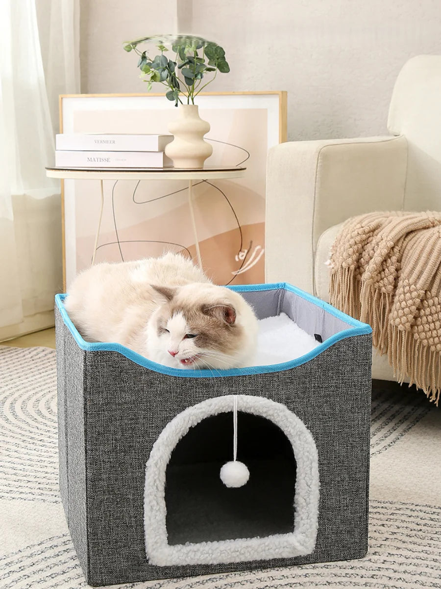 TrustiTails FoldNest Foldable Cat House