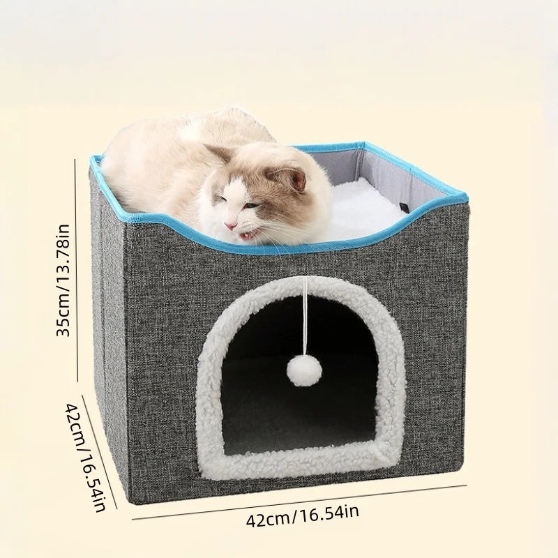 TrustiTails FoldNest Foldable Cat House