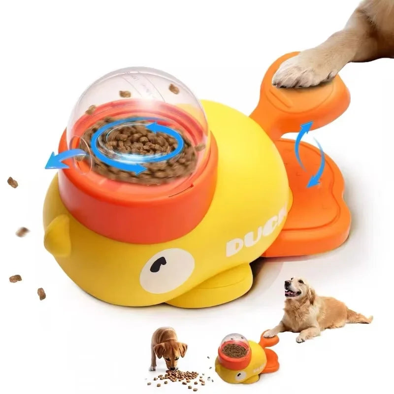TrustiTails QuackQuest Duck Treat Puzzle Toy
