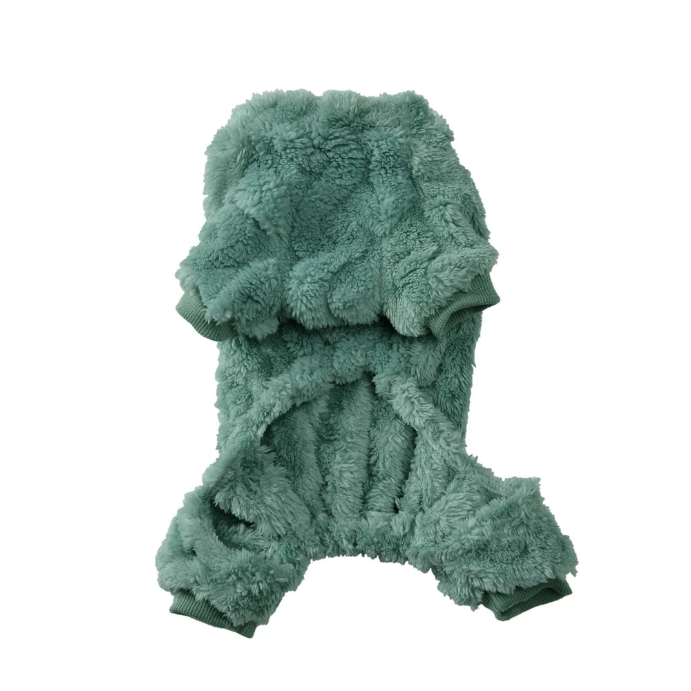 TrustiTails WinterWrap Fleece Dog Jumpsuit