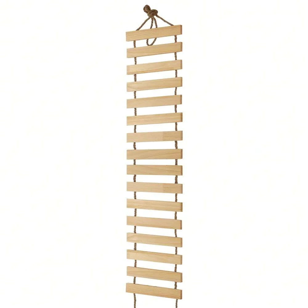 TrustiTails TimberTrail Wooden Cat Climbing Ladder