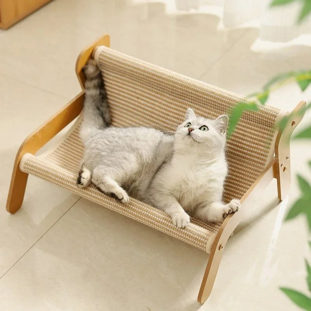 TrustiTails SisalNest 2-in-1 Cat Scratcher Lounge Bed