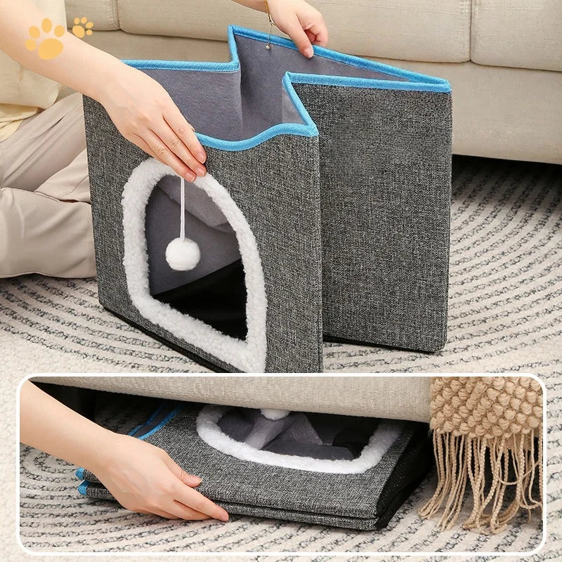 TrustiTails FoldNest Foldable Cat House