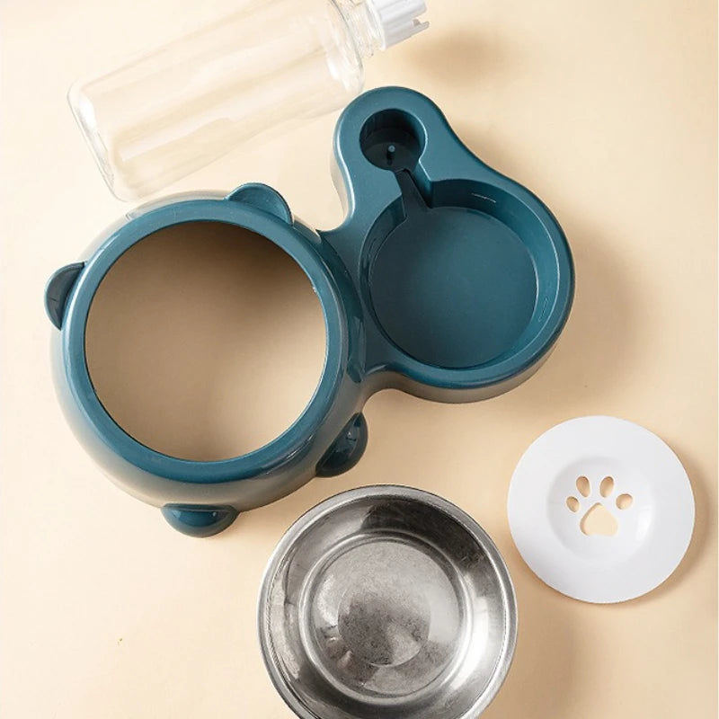 TrustiTails AutoServe Pet Feeder and Water Dispenser Set