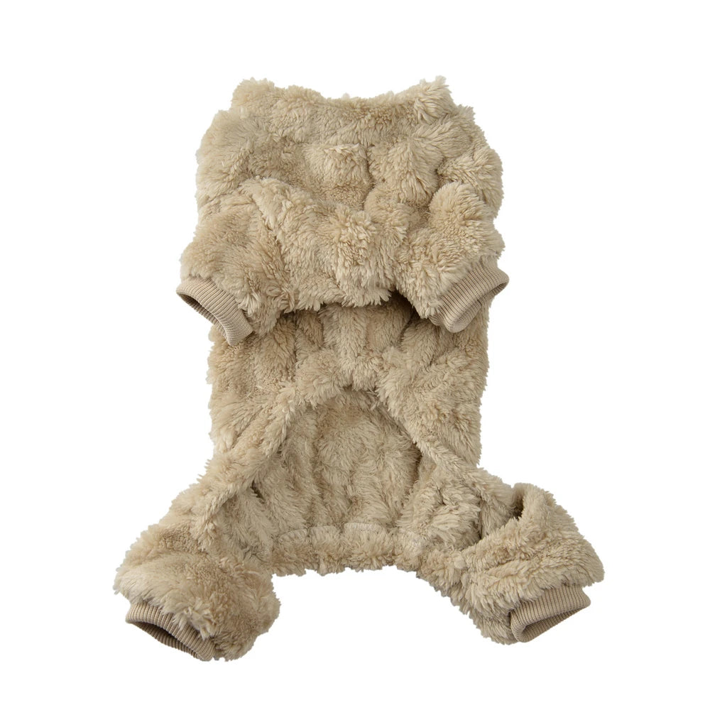 TrustiTails WinterWrap Fleece Dog Jumpsuit