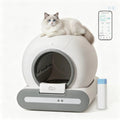 DOEL 2026 New Smart Self-Cleaning Cat Litter Box, 65L Large Space Automatic Cat Toilet, App Control, Only Support 2.4G WiFi, Compatible with Tofu and Mixed Cat Litter, Filter A Included Only, Suitable for Pet Lovers