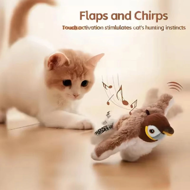 TrustiTails FlutterPal Flapping Bird Cat Toy