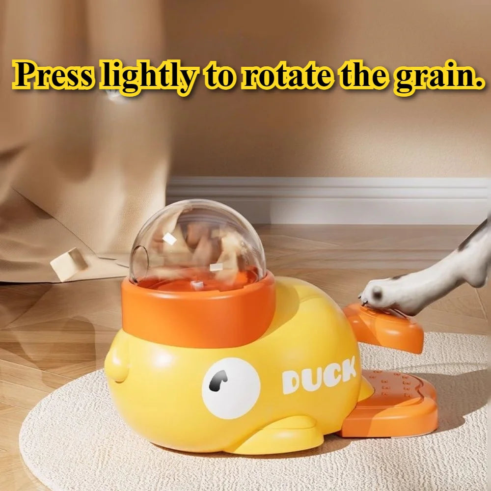 TrustiTails QuackQuest Duck Treat Puzzle Toy