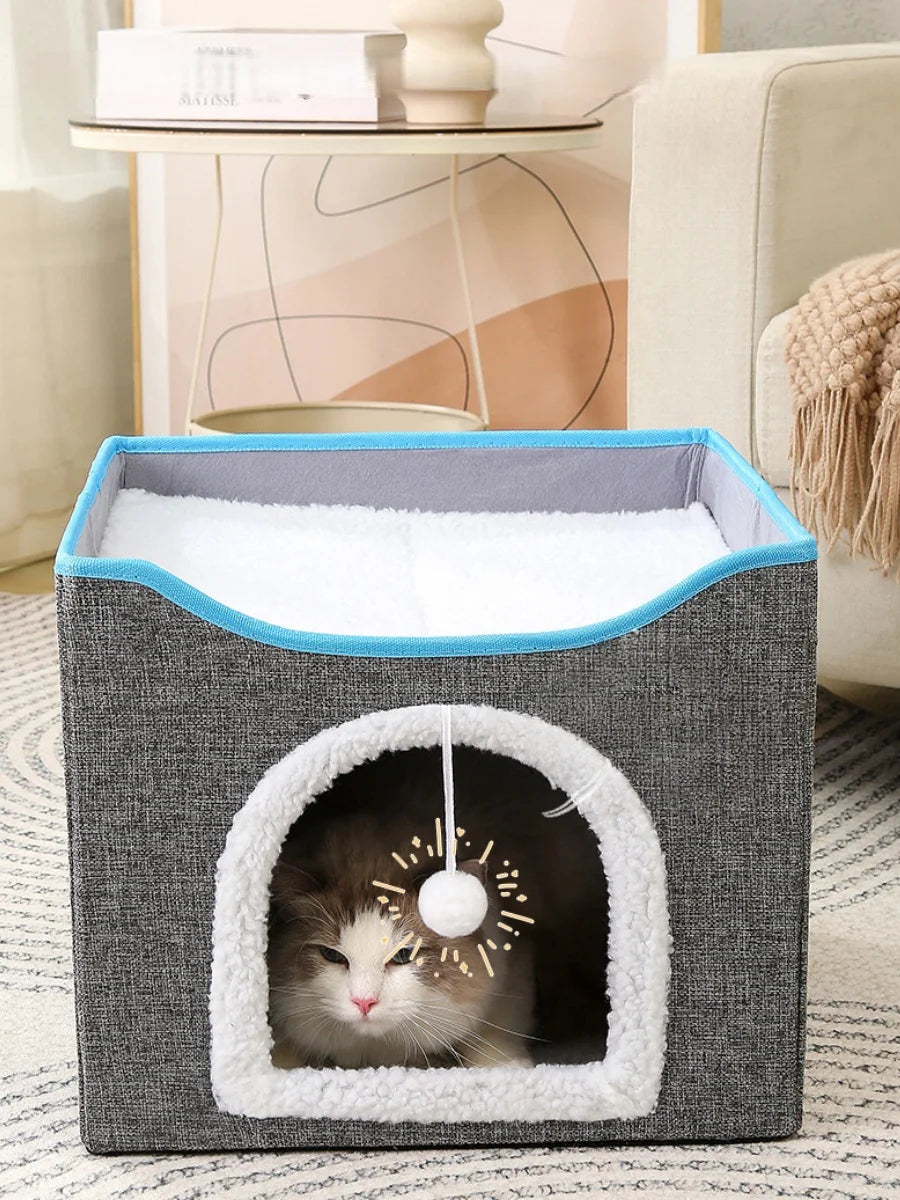 TrustiTails FoldNest Foldable Cat House