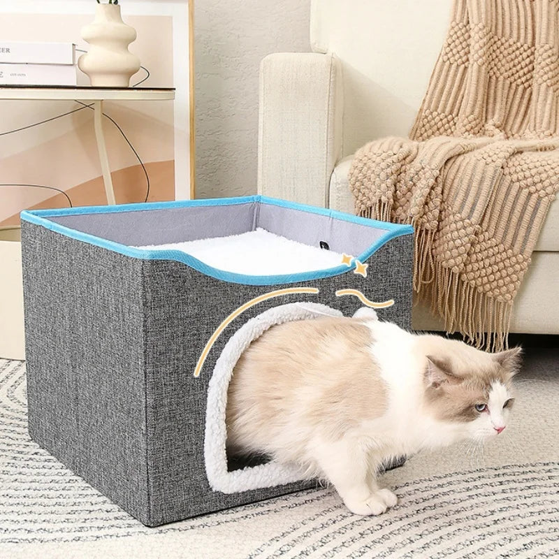 TrustiTails FoldNest Foldable Cat House