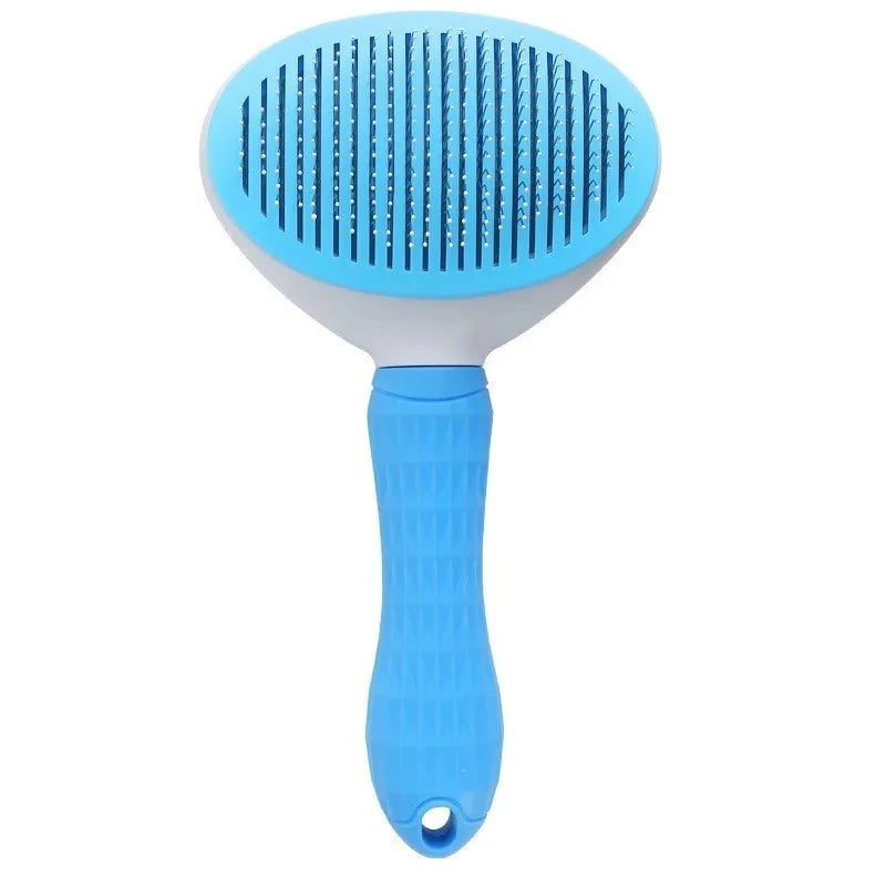 TrustiTails FurSweep Self-Cleaning Pet Brush