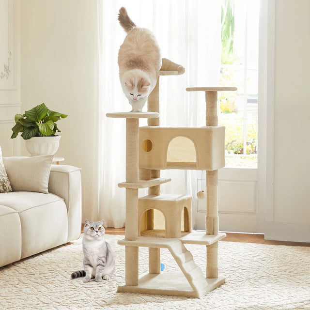 TrustiTails SkyClimb 54-Inch Cat Tree Tower