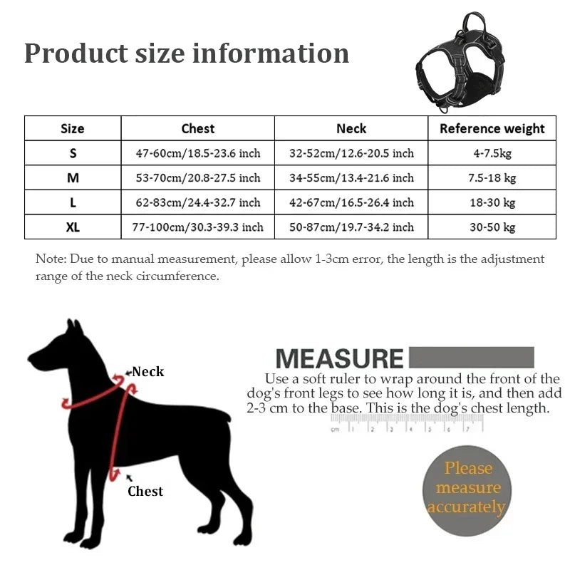 TrustiTails TrailFlex No-Pull Dog Harness