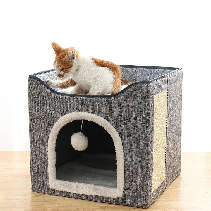 TrustiTails FoldNest Foldable Cat House